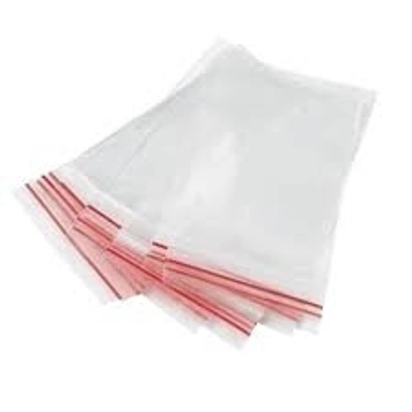Zips Lock Medium Size Bags  - 10 Pcs