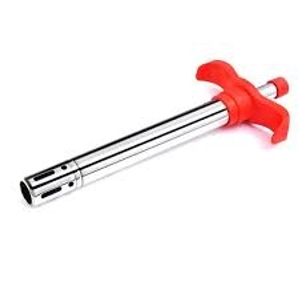 Gas Lighter With Plastic Holder  - 1 Pcs