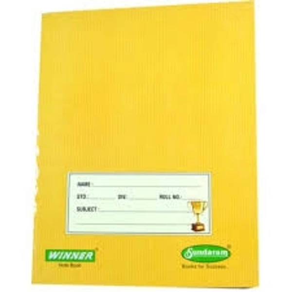 Sundaram Square Line Maths Notebook  - 172 Pages