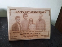 Customised Wooden Frame - 7 x 5 inches17.8cm x 12.7 cm 