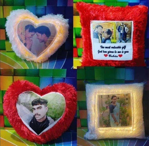 Heart Shape Pillow  - With out LED 550 , With LED 650 