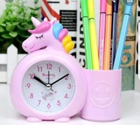 Clock With Pen Stand