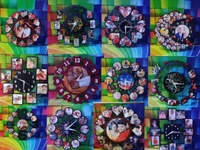 Customised Wall Clock  - ❤️Product Name:- wall clock🧡12*12 inches