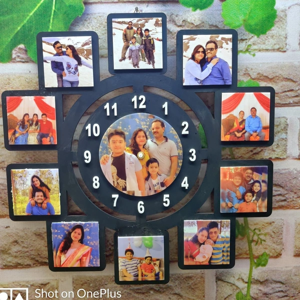 Customised Wall Clock  - 15*15 inches
