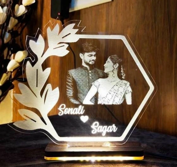 Customised Couples LED Frame