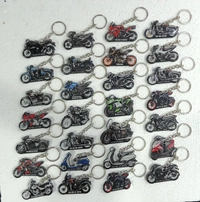 Bike Shape Keychain 