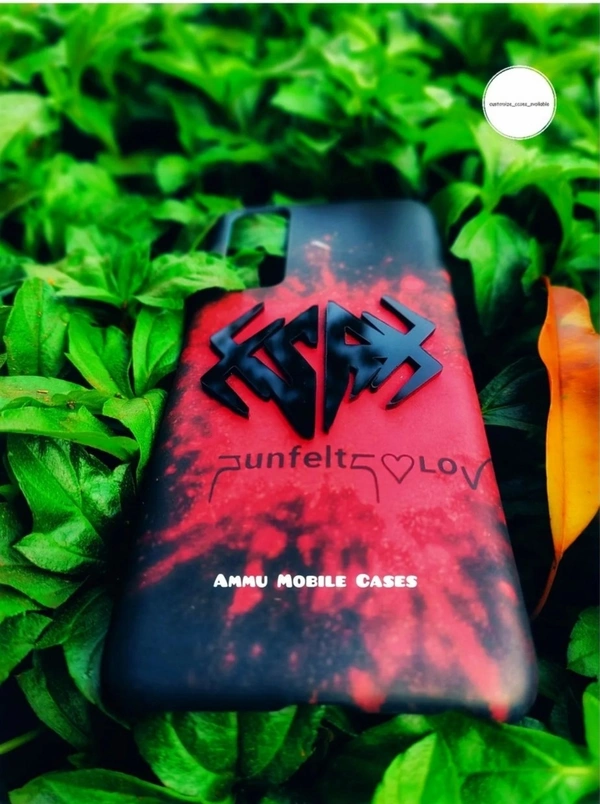 4D Spider Mobile Case (Red)