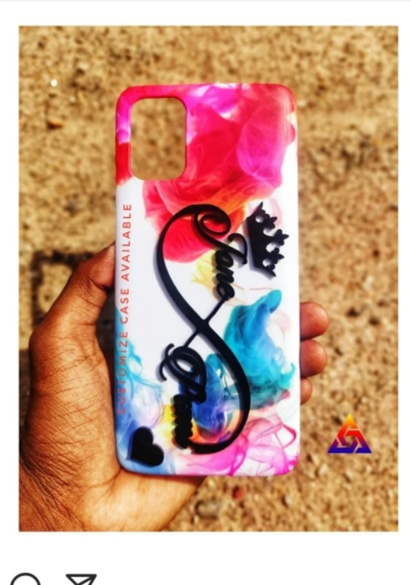 4D Name Art Mobile Case