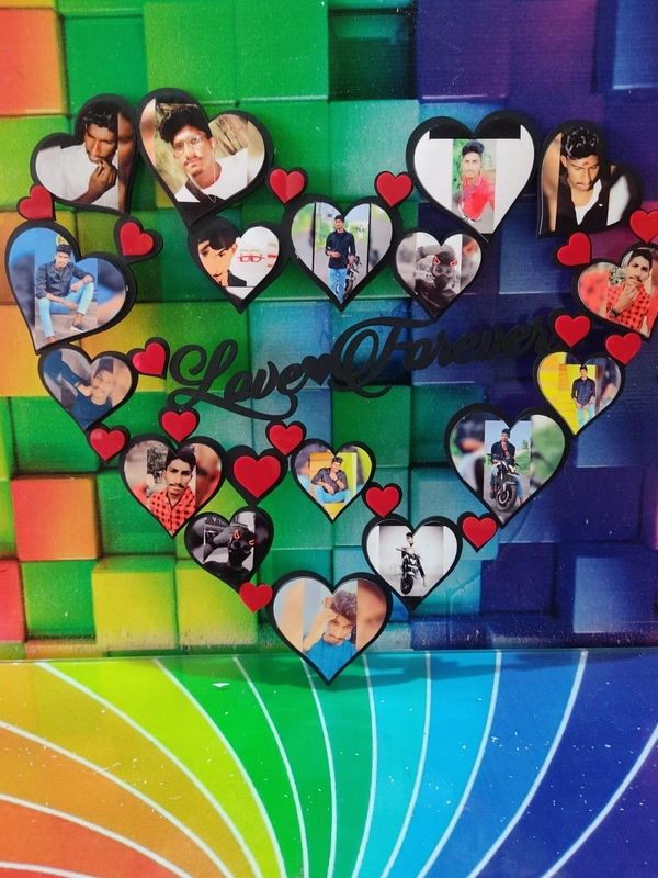 Customised Heart Frame  - 15*18