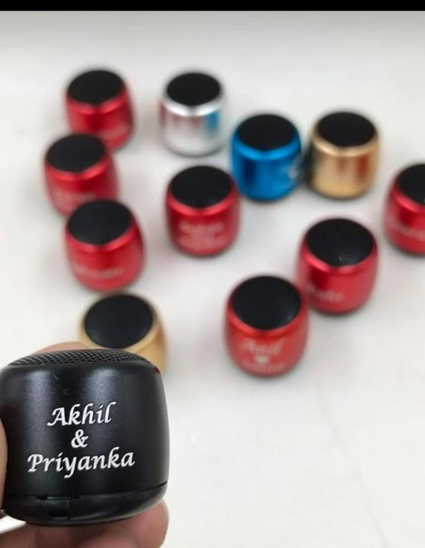 Customised Name Bluetooth Speaker - 1.25 inch