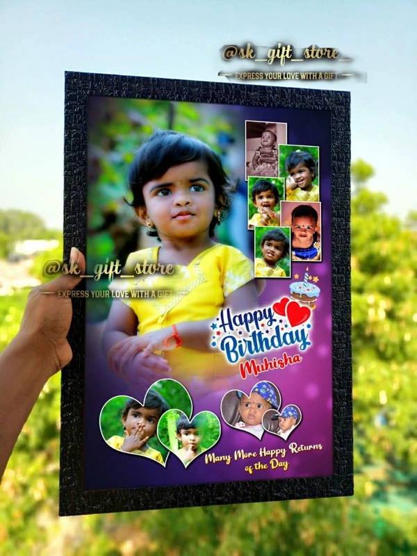 Birthday Frame - 12×18