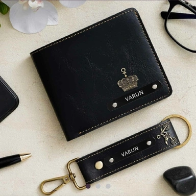 Wallet With Keyachin Combo