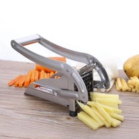 0083 Stainless Steel French Fries Potato Chips Strip Cutter Machine