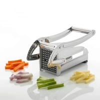 0083 Stainless Steel French Fries Potato Chips Strip Cutter Machine