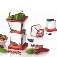 0084 Stainless Steel Vegetable Cutter Chopper (Chilly Cutter)