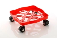 0099 Square Plastic Gas Cylinder Trolley