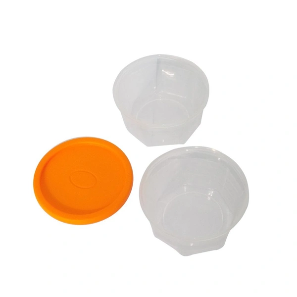 0171 Plastic Container Set, 200ml, Set of 6