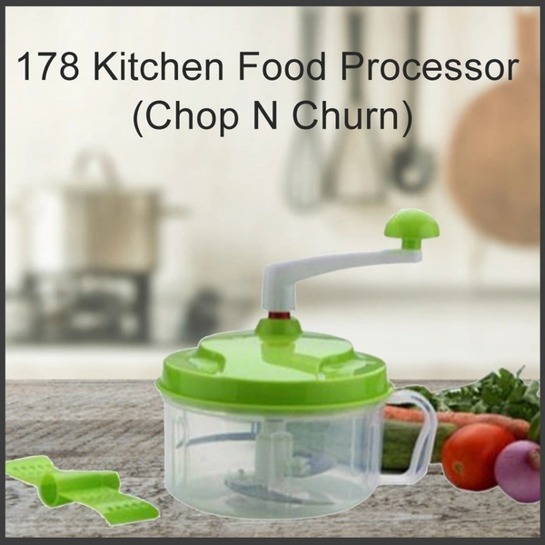 0178 Kitchen Food Processor (Chop N Churn)