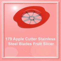 0179 Apple Cutter Stainless Steel Blades Fruit Slicer