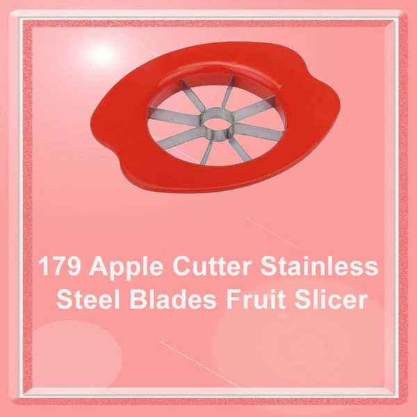 0179 Apple Cutter Stainless Steel Blades Fruit Slicer