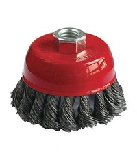 0195 Wire Wheel Cup Brush (Black)