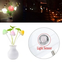 0217 LED Dream Night Light, Auto ON/Off Sensor Mushroom Lamp (Multicolor)