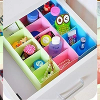 0235 5-Compartments Socks/Handkerchief/Underwear Storage Box Socks Drawer Closet Organizer Storage Boxes (pack of 2)