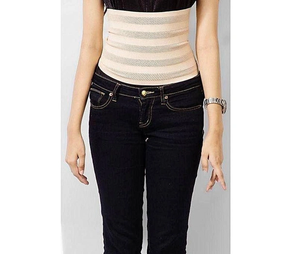 0256 2 Hooks Waist Trimmer Belt Shaper Cincher Trimmer Body shape - (L)