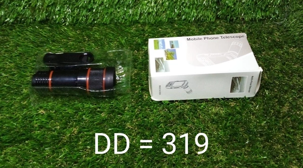 0319 Clip-on 8X Optical Zoom Telescope Phone Camera Lens