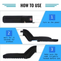 0348 Men s Beard and Hair Curling Straightener (Modelling Comb)
