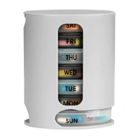0374 Pill Pro 7 Day Weekly Tablet Medicine Organizer Box