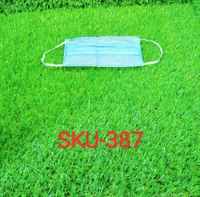 0387 Disposable Ear Loop Elastic 3 Layer Face Mask (Blue)
