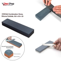 0424 Silicone Carbide Combination Stone Knife Sharpener for Both Knives and Tools