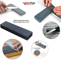 0424 Silicone Carbide Combination Stone Knife Sharpener for Both Knives and Tools