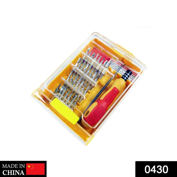 0430 Screwdriver Set  32 in 1 with Magnetic Holder