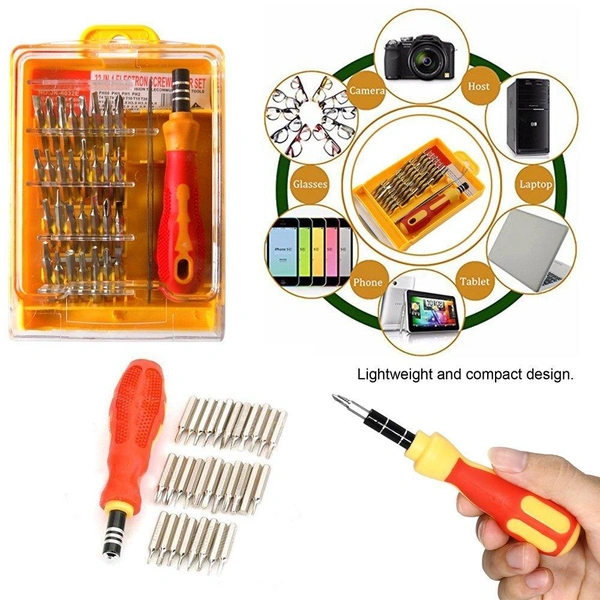 0430 Screwdriver Set  32 in 1 with Magnetic Holder