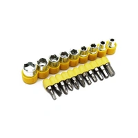 0451 -24pcs T shape screwdriver set Batch Head Ratchet Pawl Socket Spanner hand tools