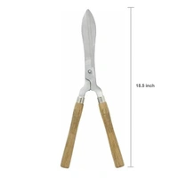 0455 Wooden Handle Hedge Shears, Bush Clipper