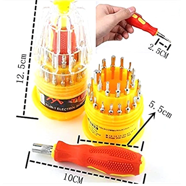 0461 Magnetic 31 in 1 Repairing Screw Driver Tool Set Kit