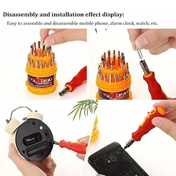 0461 Magnetic 31 in 1 Repairing Screw Driver Tool Set Kit