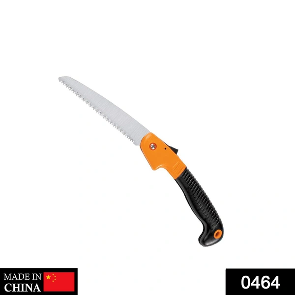 0464 Folding Saw(180 mm) for Trimming, Pruning, Camping. Shrubs and Wood