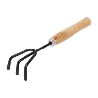 0474 Hand Cultivator (Steel, Black)