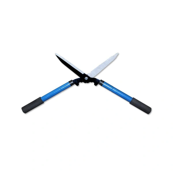 0484 Gardening Tools - Heavy Duty Hedge Shear Adjustable Garden Scissor with Comfort Grip Handle