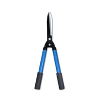 0484 Gardening Tools - Heavy Duty Hedge Shear Adjustable Garden Scissor with Comfort Grip Handle