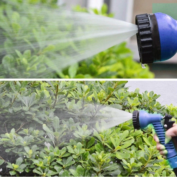 0502 -50 Ft Expandable Hose Pipe Nozzle For Garden Wash Car Bike With Spray Gun