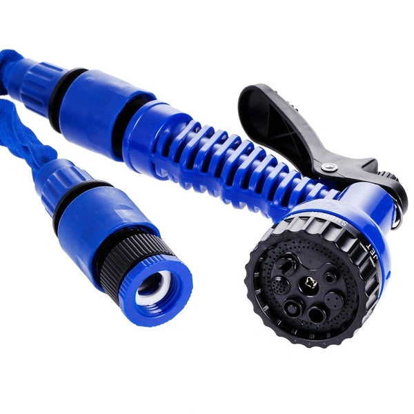 0502 -50 Ft Expandable Hose Pipe Nozzle For Garden Wash Car Bike With Spray Gun