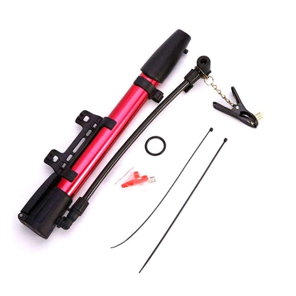 0544 Aluminum Mini Bicycle Air Pump (Multicolor)