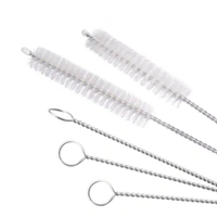 0578 Stainless Steel Straw Cleaning Brush Drinking Pipe, 23mm 1 pcs