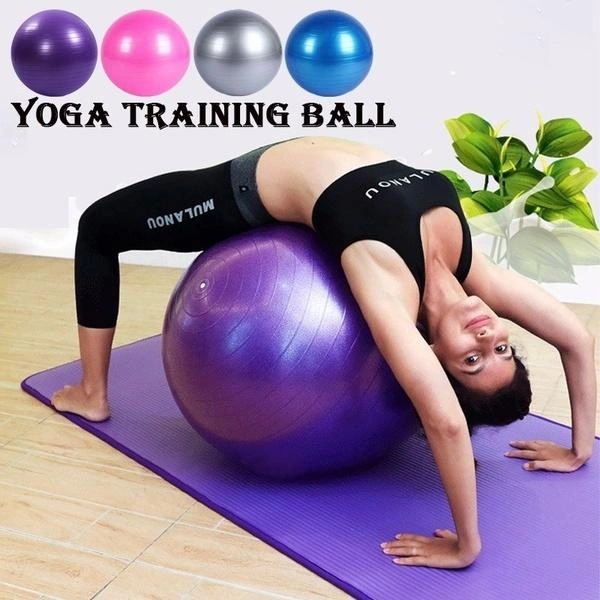 0580 Anti-Burst Gym Ball with Pump (75 cm)