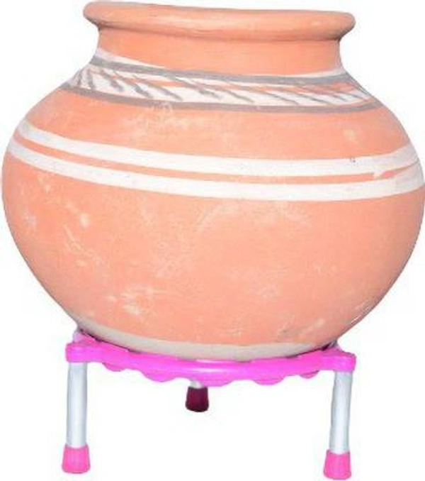 0628 Stainless Steel Single Ring Matka Stand